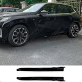 M Sport Side Skirts in Gloss Black For BMW X3 G45 2025+ - Side Skirt Splitter