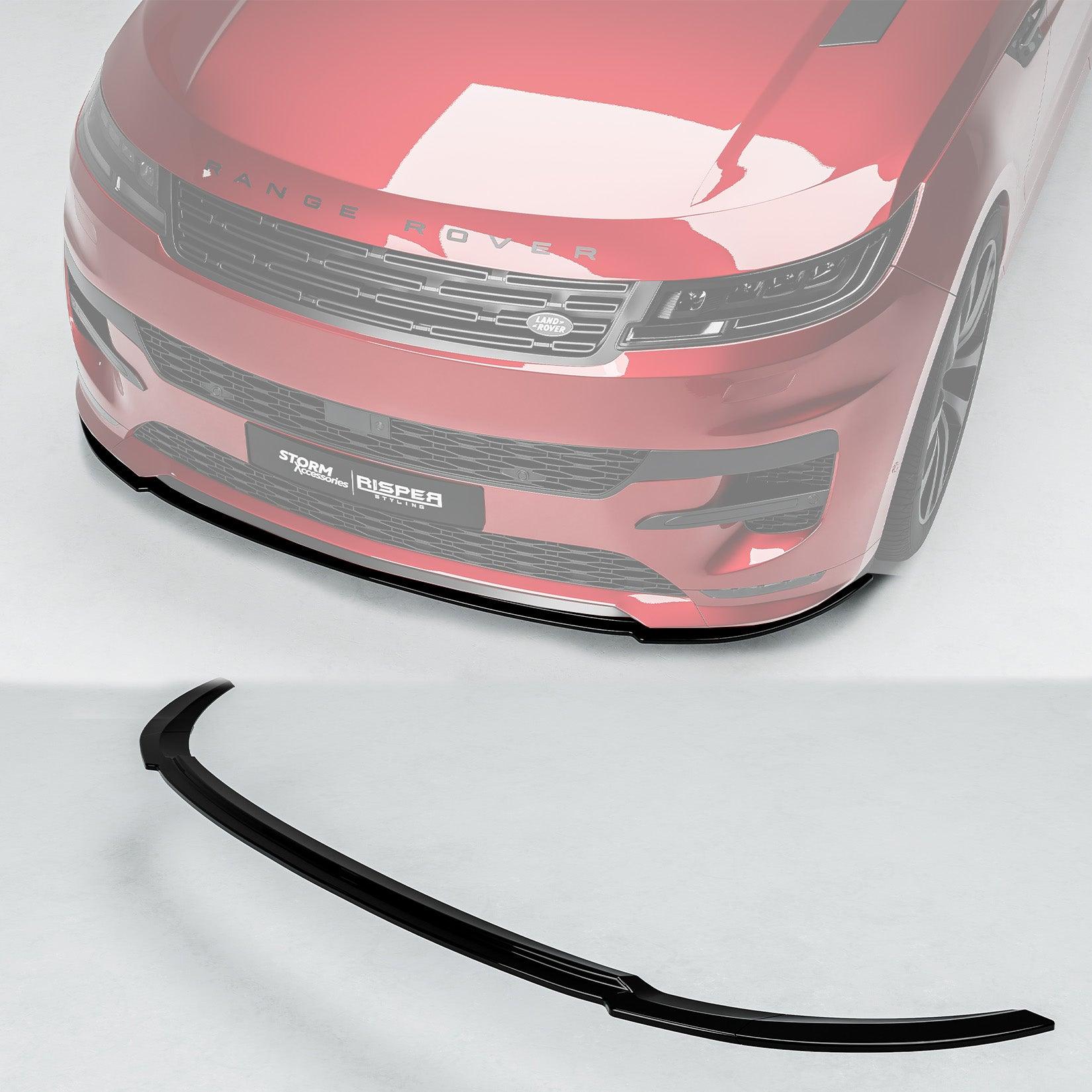 Range Rover Sport 2023+ SV Style Front Splitter Lip In Gloss Black