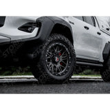 Mamba M25 Matte Grey Black Lip - 18 Inch Alloys - 6x139.7