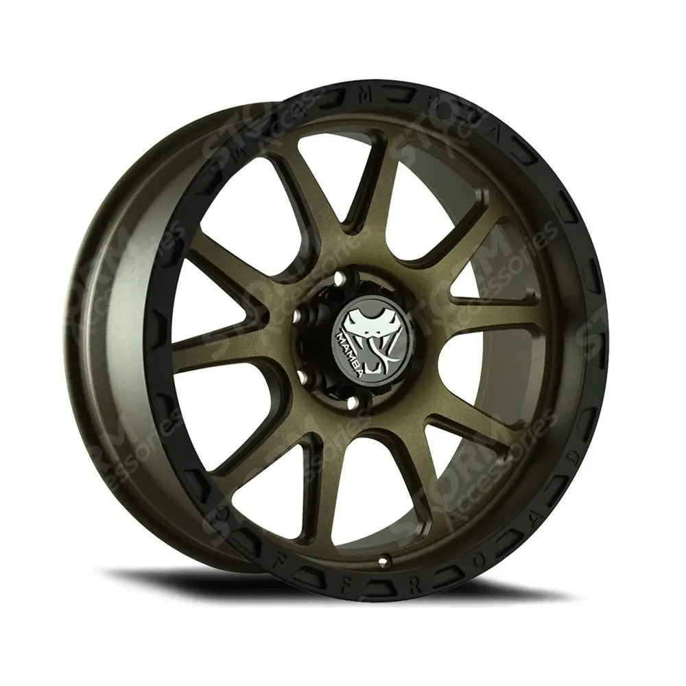 Mamba M27 Bronze Matte Black Lip - 20 Inch Alloys - 6x139.7