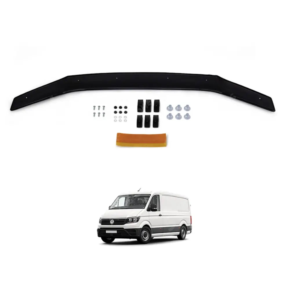 Man Tge 2017 On Stx Bonnet Guard Protector Black For Vw Crafter 2017 On