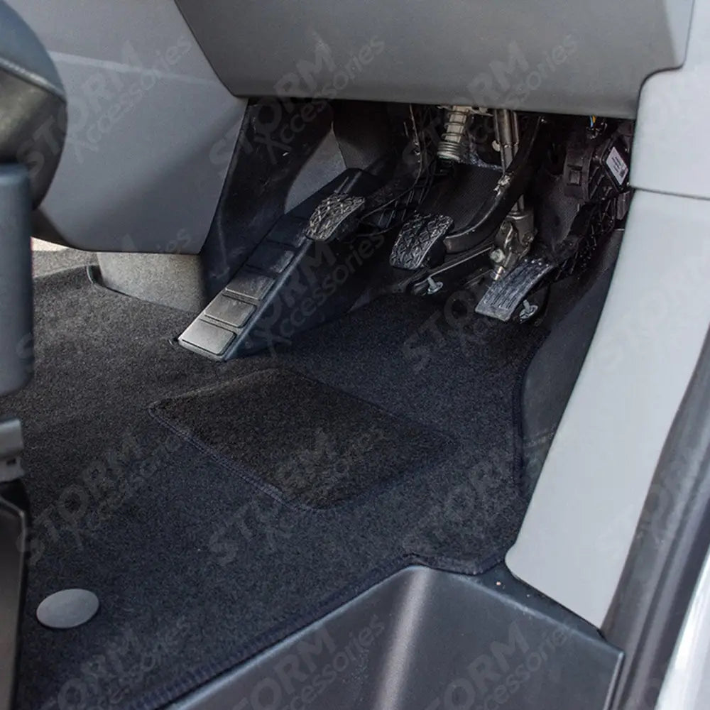 Manual 1Pc Tailored Fit Carpet Mat For Ford Transit Custom 2024 On
