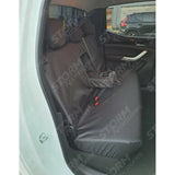 Maxus T90 2021+ Double Cab Rear Seat Covers - Black