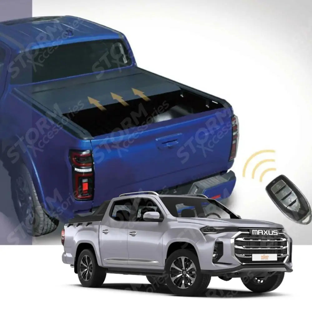 Maxus T90 - Double Cab - Ridgeback Electric Roll Top Cover