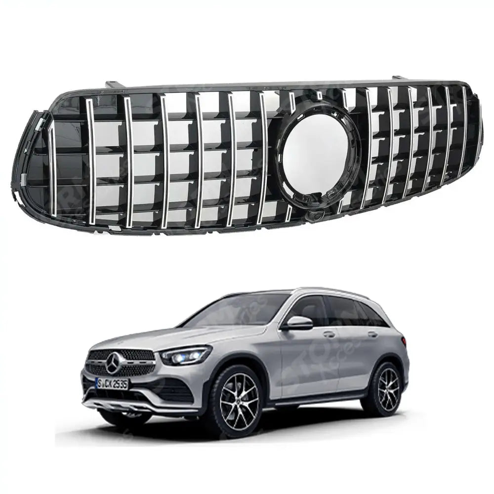 Mercedes Glc X253 2020 On - Panamericana Gt Style Upgrade Front Grille