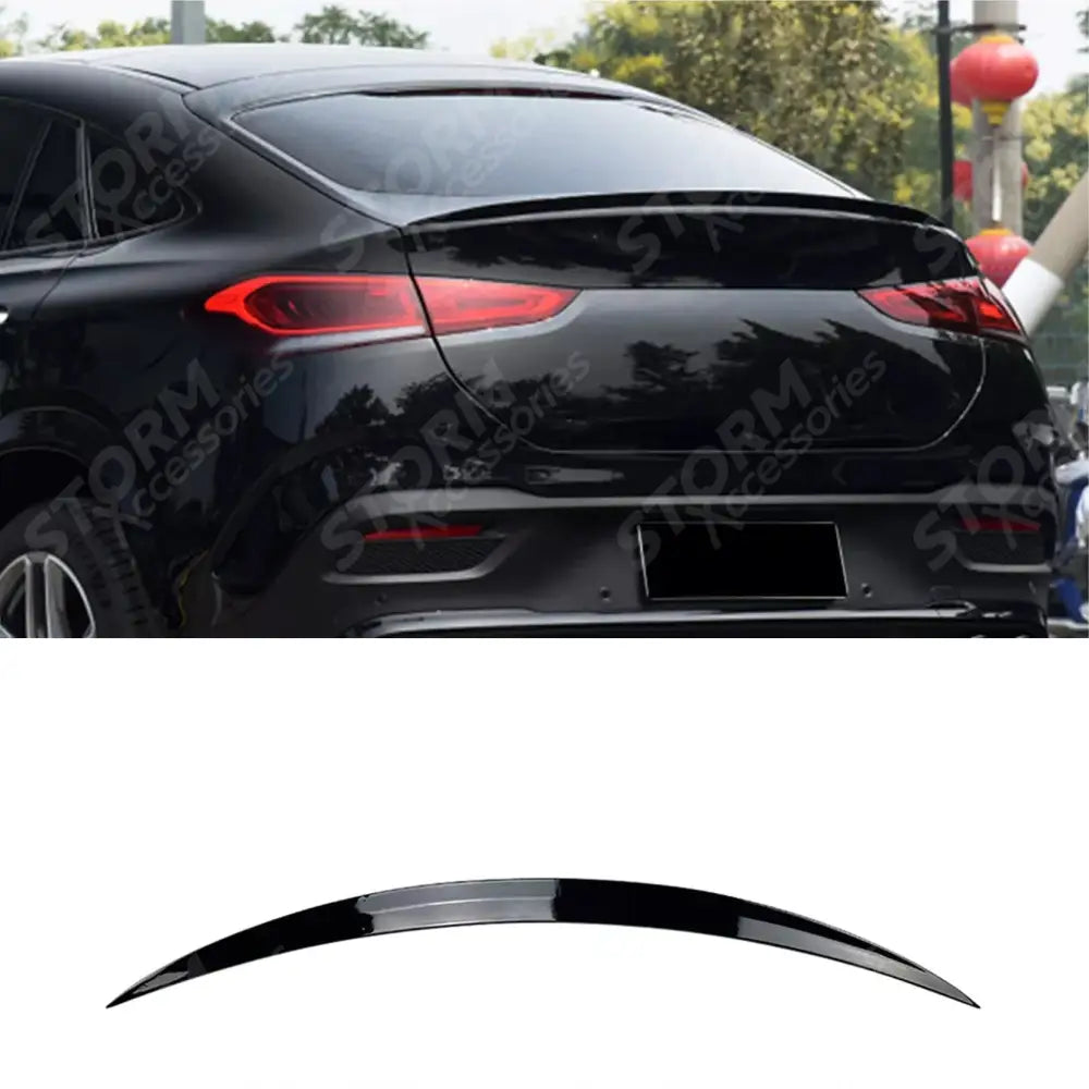 Mercedes GLE Coupe C167 2020+ Rear Spoiler Lip In Gloss Black