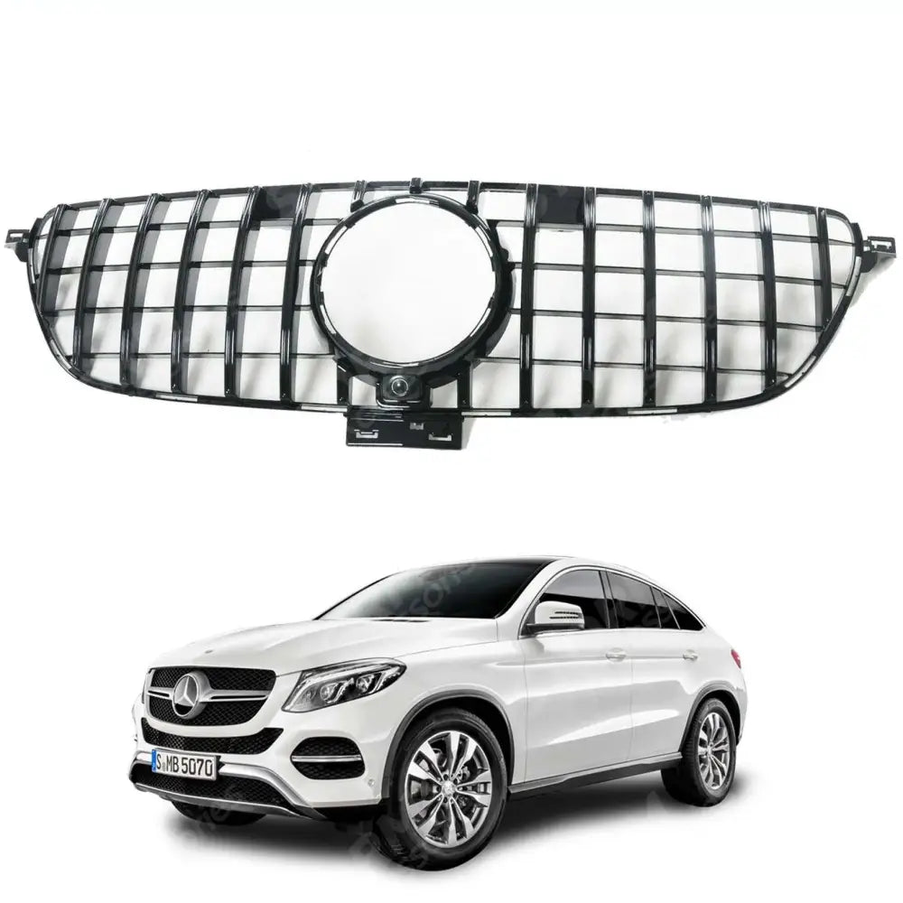 Mercedes Gle Coupe C292 2015 On - Panamericana Gt Style Upgrade Front Grille