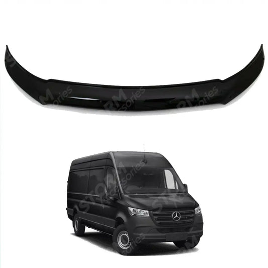 Mercedes Sprinter 2018 On - Stx Bonnet Guard Protector - Black
