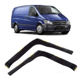 Mercedes Vito W639 2003 - 2014 - Stx Internal Wind Deflectors - W114 - 2pcs