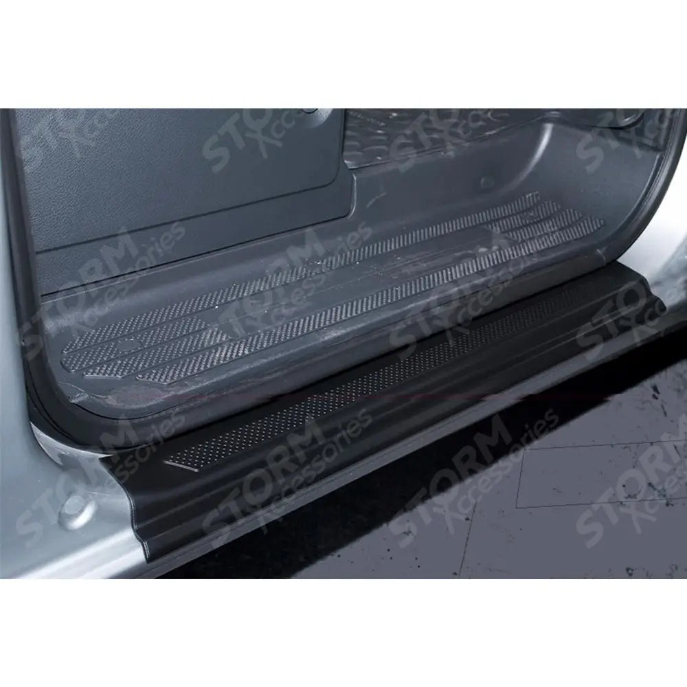 Mercedes Vito - W639 2003+ - Stx Door Sill Protectors - Black - 2pc