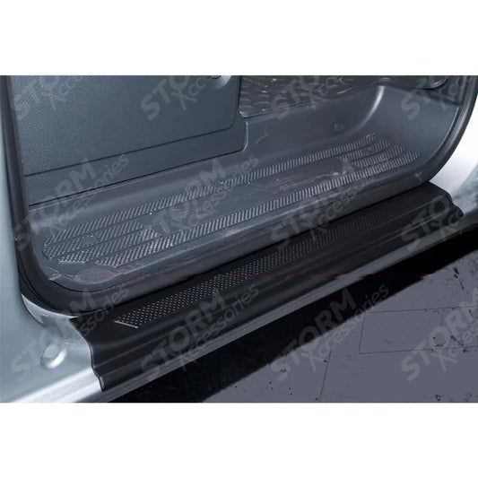 Mercedes Vito - W639 2003+ - Stx Door Sill Protectors - Black - 2pc