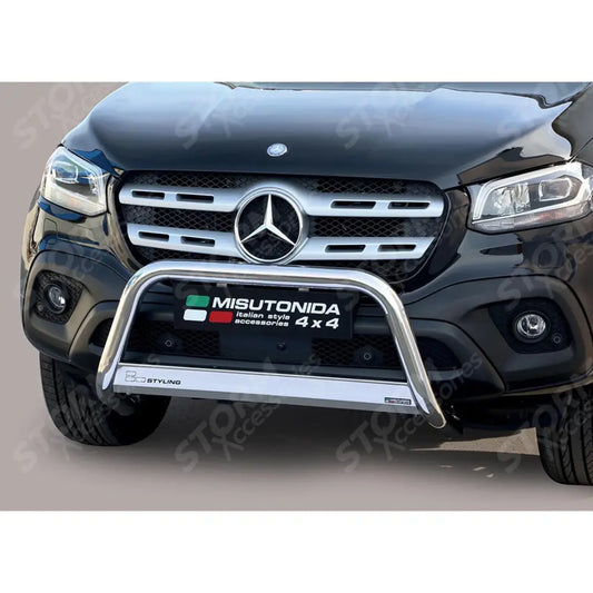 Mercedes X Class 2017 On Misutonida Eu Approved Front Bar 63mm