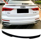 Mid Spoiler In Gloss Black For Audi Q3 2019 On