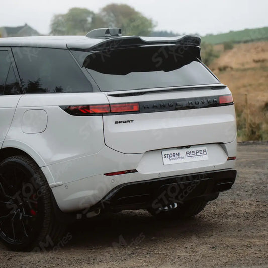 Mid Spoiler In Gloss Black For Range Rover Sport 2023 On