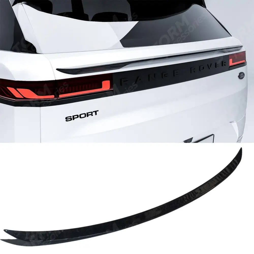 Mid Spoiler In Gloss Black For Range Rover Sport 2023 On