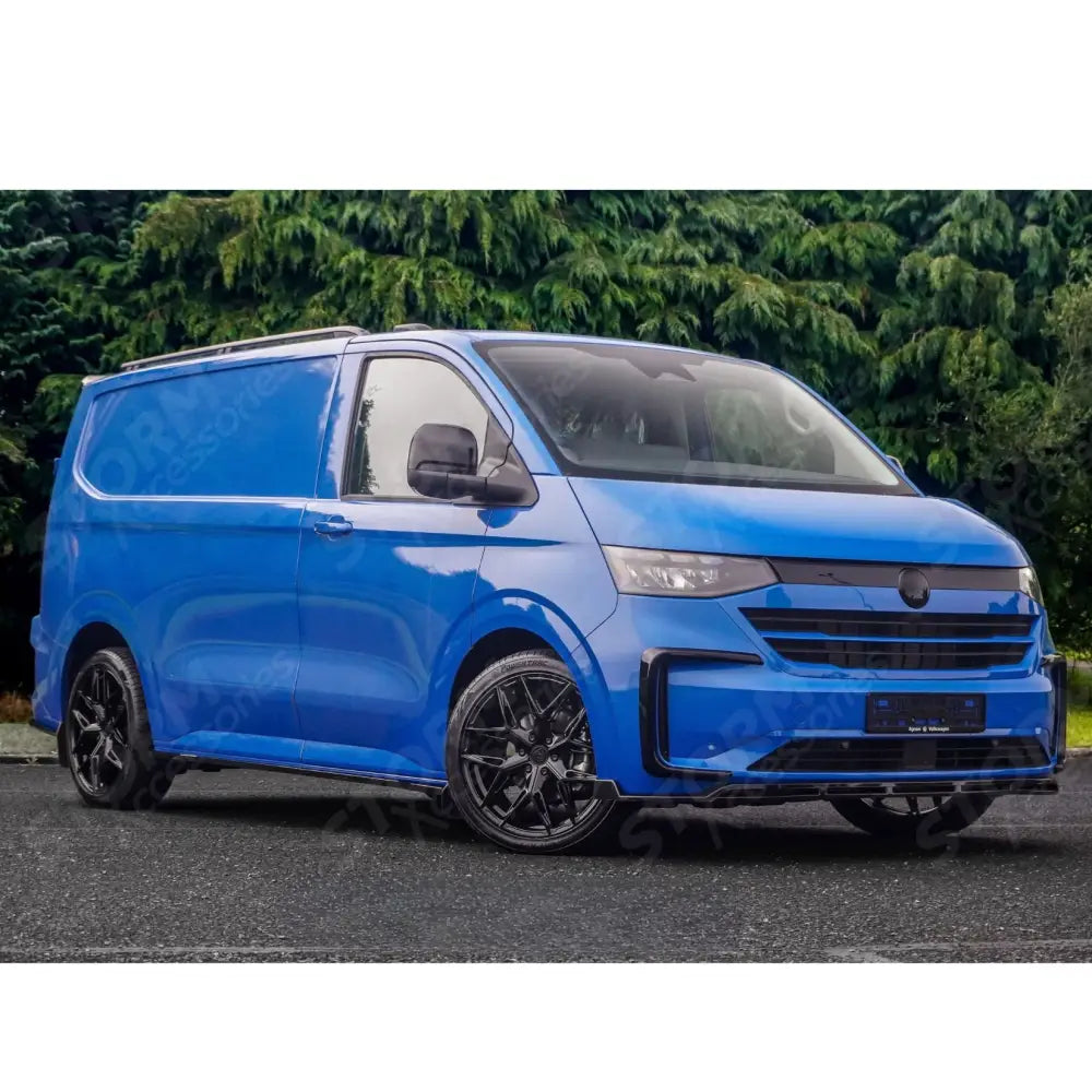 Mirror Cap Replacement Covers In Gloss Black For Volkswagen Transporter T7 2025+