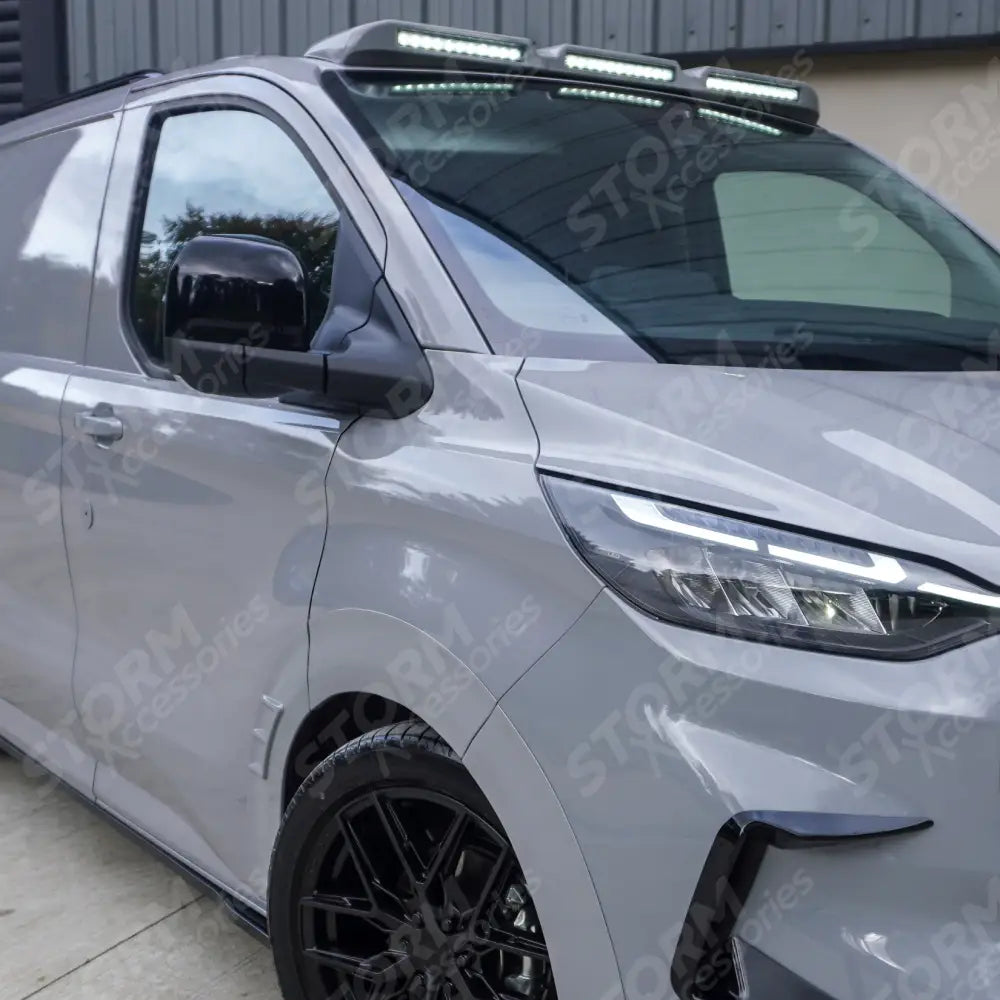 Mirror Cap Replacement In Gloss Black For Ford Transit Custom MK2 2024 On
