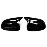 Mirror Covers In Gloss Black For BMW X3 F25 X5 F15 X6 F16