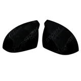 Mirror Covers In Gloss Black Pair For Vw Transporter T5 T6 T6.1