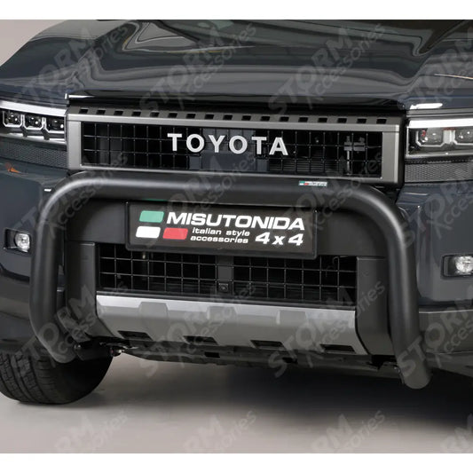 Misutonida 76MM Front A-Bar In Black For Toyota Landcruiser LC250 2025 On