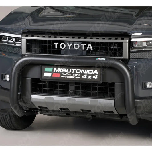 Misutonida 76MM Front A-Bar In Black For Toyota Landcruiser LC250 2025 On