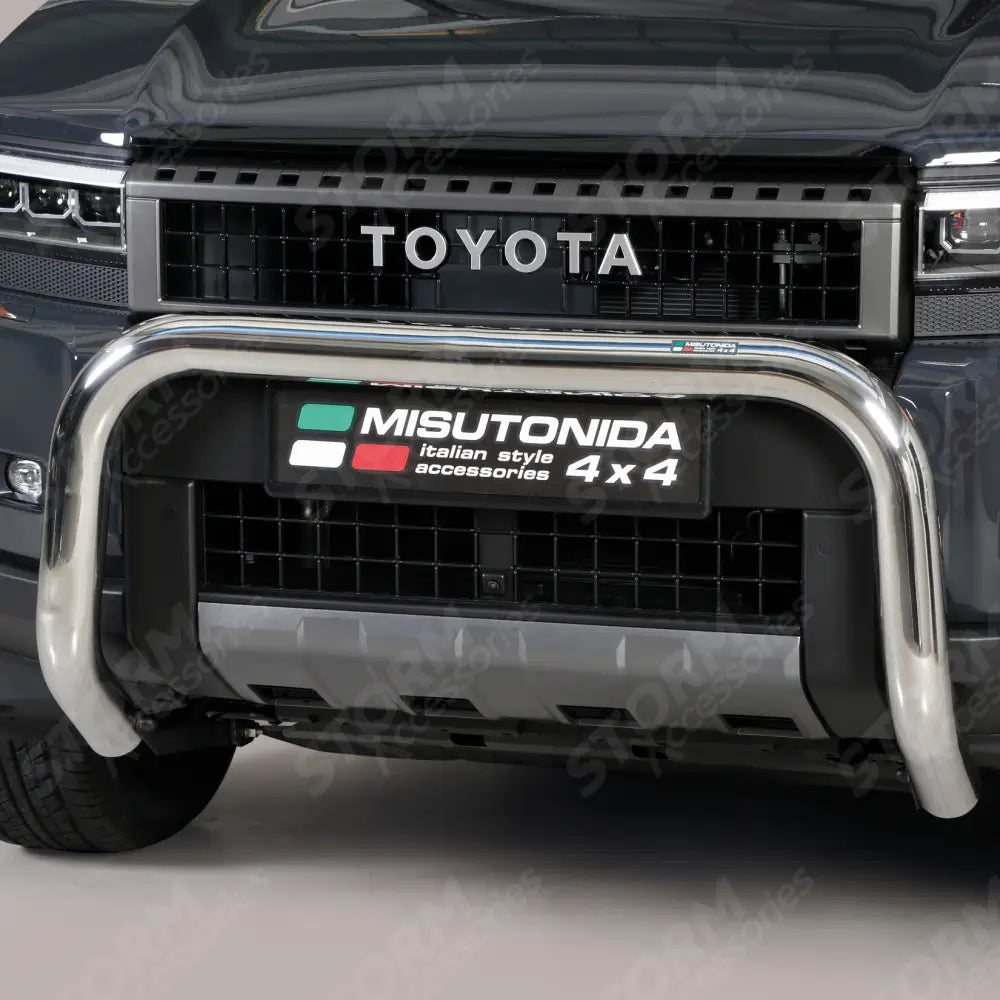 Misutonida 76MM Front A-Bar In Stainless Steel For Toyota Landcruiser LC250 2025 On