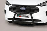 Misutonida EC Approved Front A-Bar 63MM Black Finish For Ford Transit Custom 2024 On