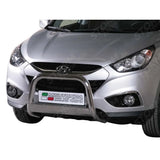 Misutonida Ec Approved Front A-bar 63mm Stainless Finish For Hyundai Ix35 2011 Onwards