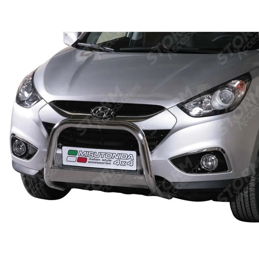 Misutonida Ec Approved Front A-bar 63mm Stainless Finish For Hyundai Ix35 2011 Onwards