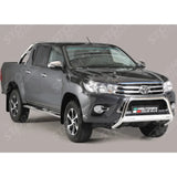 Misutonida Ec Approved Front A-bar 63mm Stainless Finish For Toyota Hilux Mk8 2016-2020