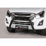 Misutonida Ec Approved Front A-bar 76mm Black For Isuzu D-max 2012-2018