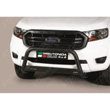 Misutonida Ec Approved Front A-bar Bull Bar 63mm Black Finish For Ford Ranger T6 2012-2022