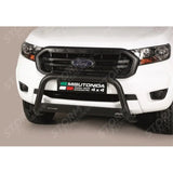 Misutonida Ec Approved Front A-bar Bull Bar 63mm Black Finish For Ford Ranger T6 2012-2022