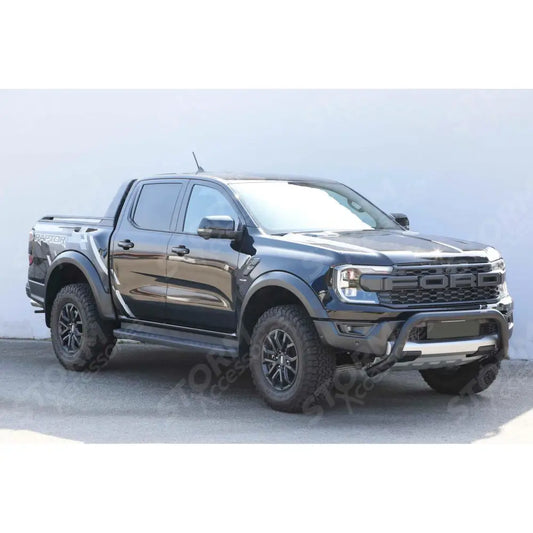 Misutonida Ec Approved Front Bar 76mm Black For Ford Ranger Raptor 2022 On