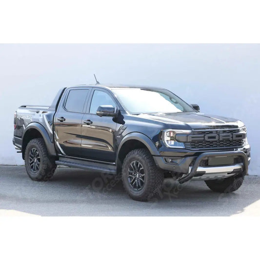 Misutonida Ec Approved Front Bar 76mm Black For Ford Ranger Raptor 2022 On