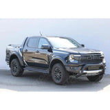 Misutonida Ec Approved Front Bar 76mm Black For Ford Ranger Raptor 2022 On