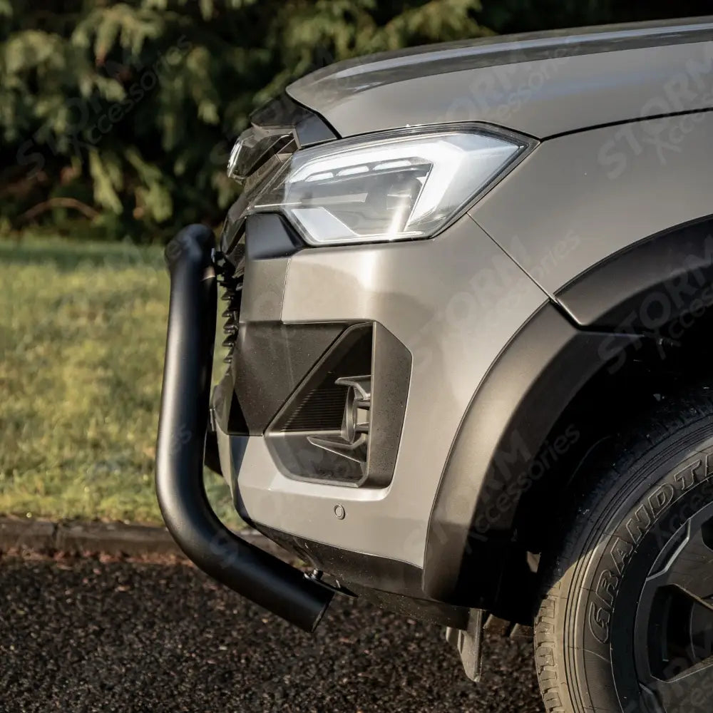 Misutonida EU Approved Front Bar In Black 76MM For Isuzu D-Max 2024 On