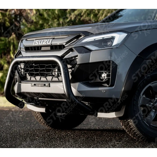 Misutonida EU Approved Front Bar In Black 76MM For Isuzu D-Max 2024 On