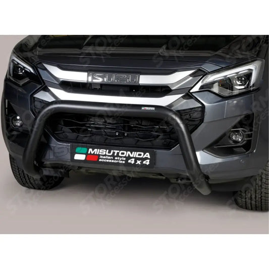 Misutonida EU Approved Front Bar In Black 76MM For Isuzu D-Max 2024 On