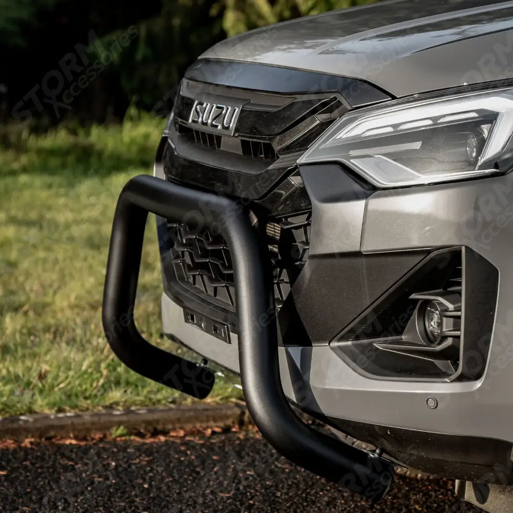 Misutonida EU Approved Front Bar In Black 76MM For Isuzu D-Max 2024 On