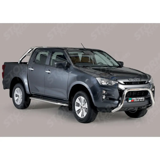 Misutonida Eu Approved Front Bar Stainless 76mm For Isuzu D-max 2021 - 2024