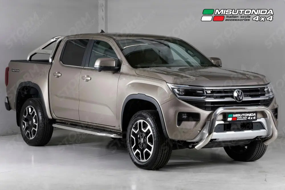 Misutonida Eu Approved Stainless Steel Front Bar 76mm For Vw Amarok 2023 On