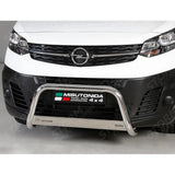 Misutonida Front A-bar 63mm Stainless For Vauxhall Vivaro 2019 On