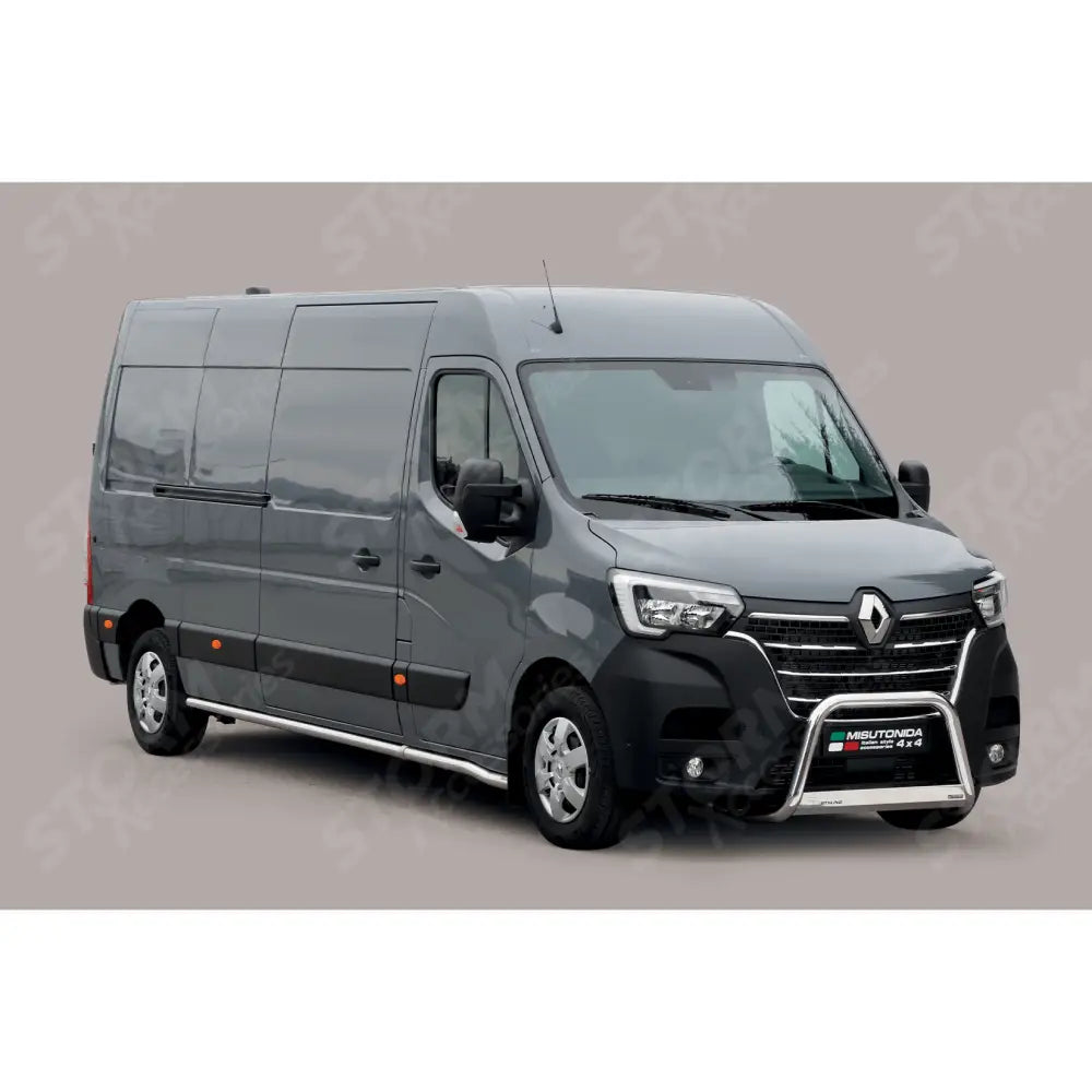 Misutonida Front A-bar Bull Bar 63mm Stainless Steel For Renault Master 2019 On
