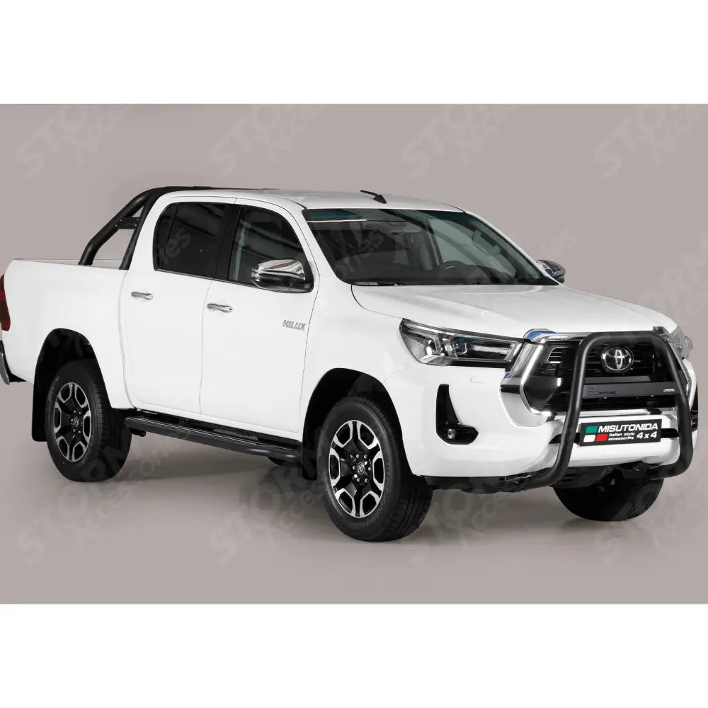 Misutonida Front High Bar 63mm In Black For Toyota Hilux 2021-2026