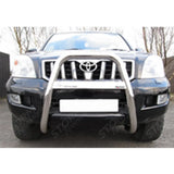 Misutonida High Front A-bar 63mm Stainless Finish For Toyota Lc120 2003-2009
