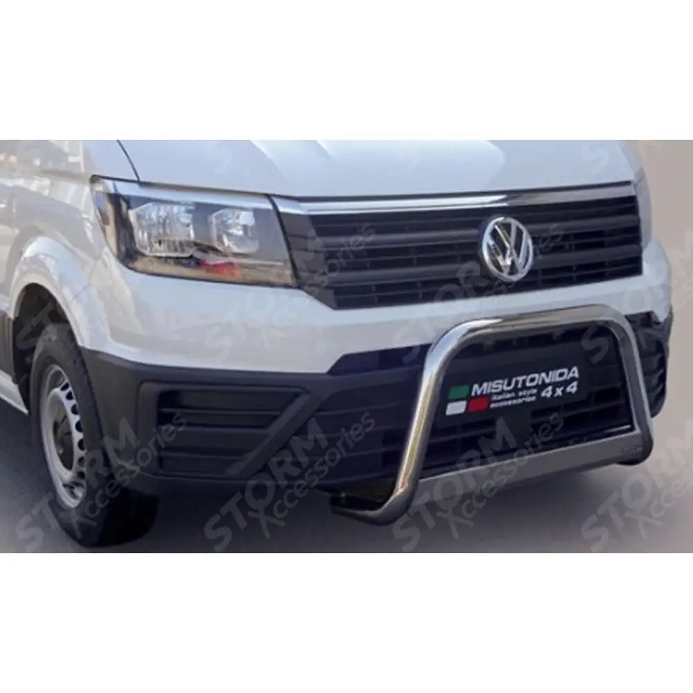 Misutonida Stainless Steel Front A-bar 63mm For Vw Crafter 2017 On