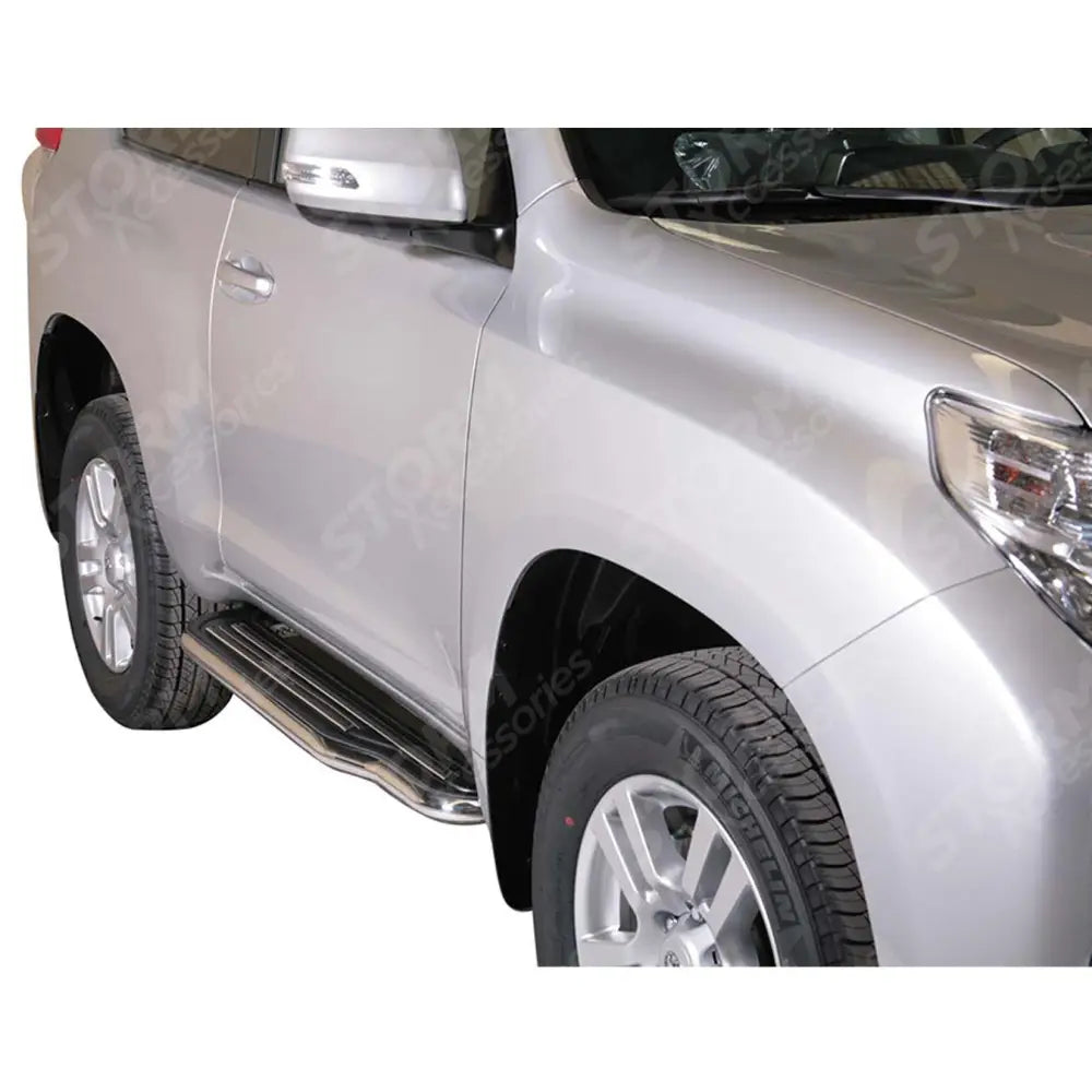 Misutonida Stainless Steel Side Steps Pair For Toyota Land Cruiser Lc150 SWB 2009 On