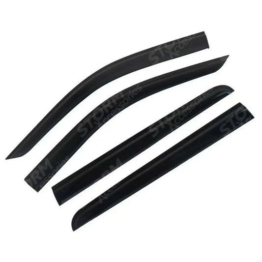 Mitsubishi L200 Mk10 2026 On STX Quad Wind Deflectors