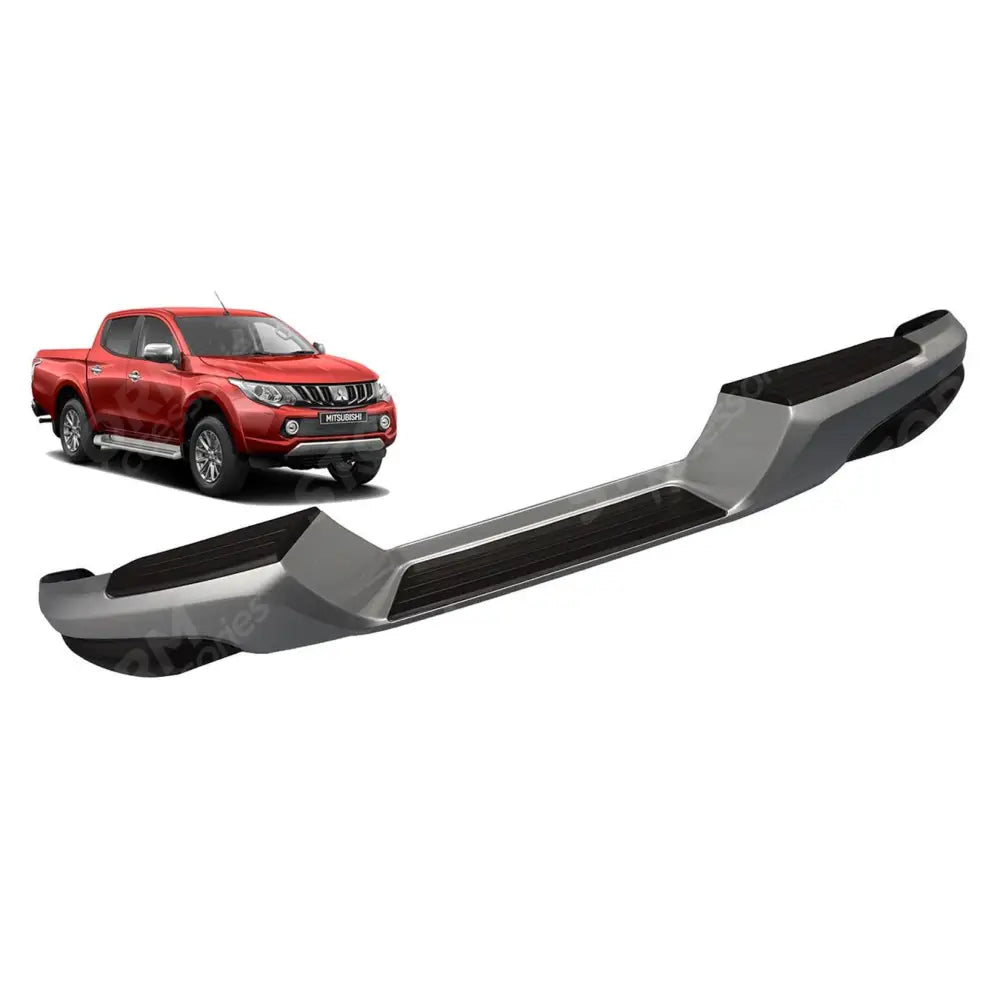 Mitsubishi L200 Series 5 2016 On Replacement Rear Bumper In Grey